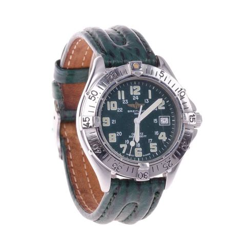 breitling colt aeromarine quartz a57035